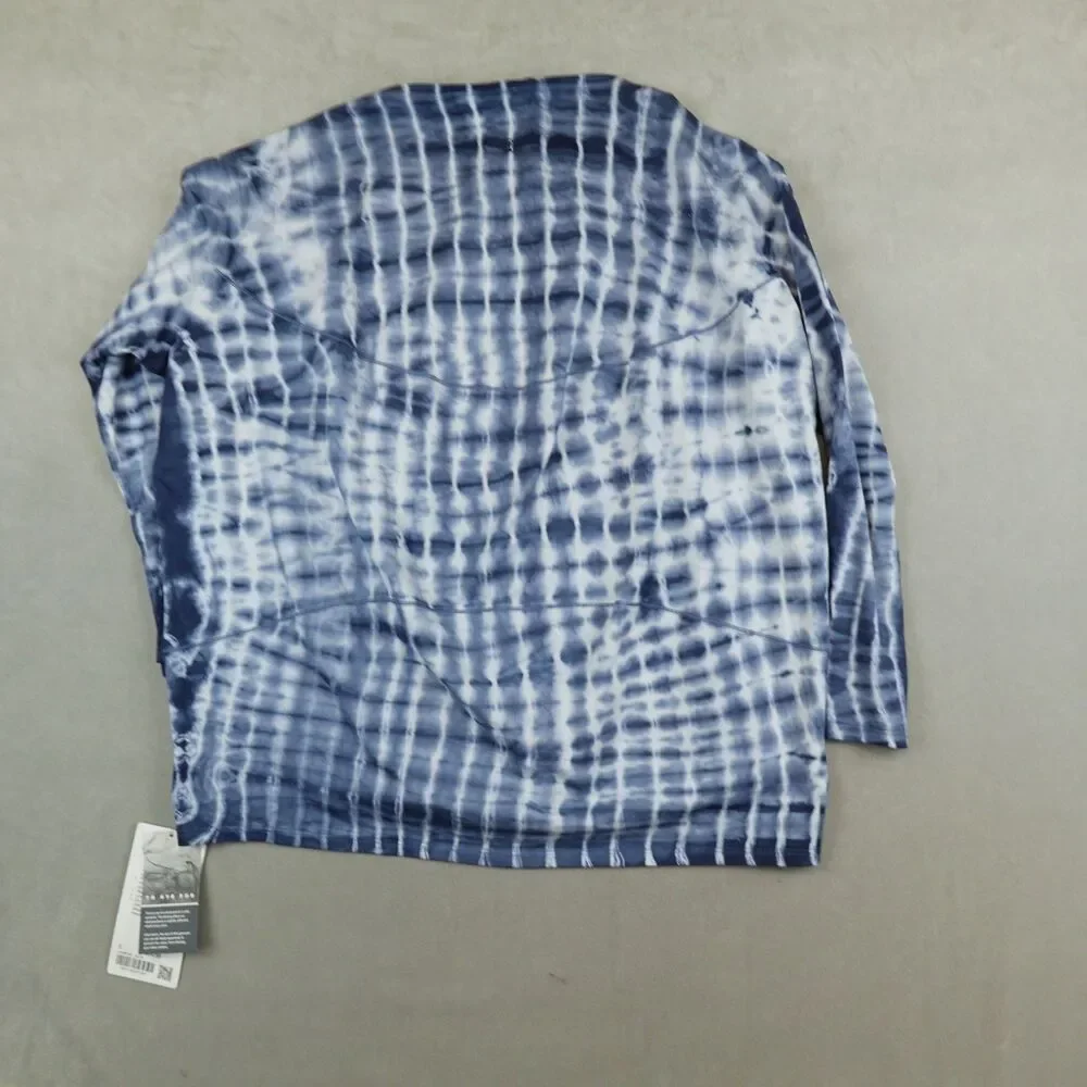 NWT Lululemon Back In Action Shirt Long Sleeve Tie Dye Womens Size 6